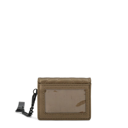 Tarjetero muller pequeña plateado