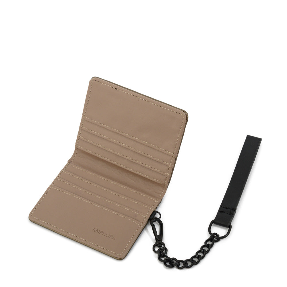 Tarjetero muller pequeña plateado