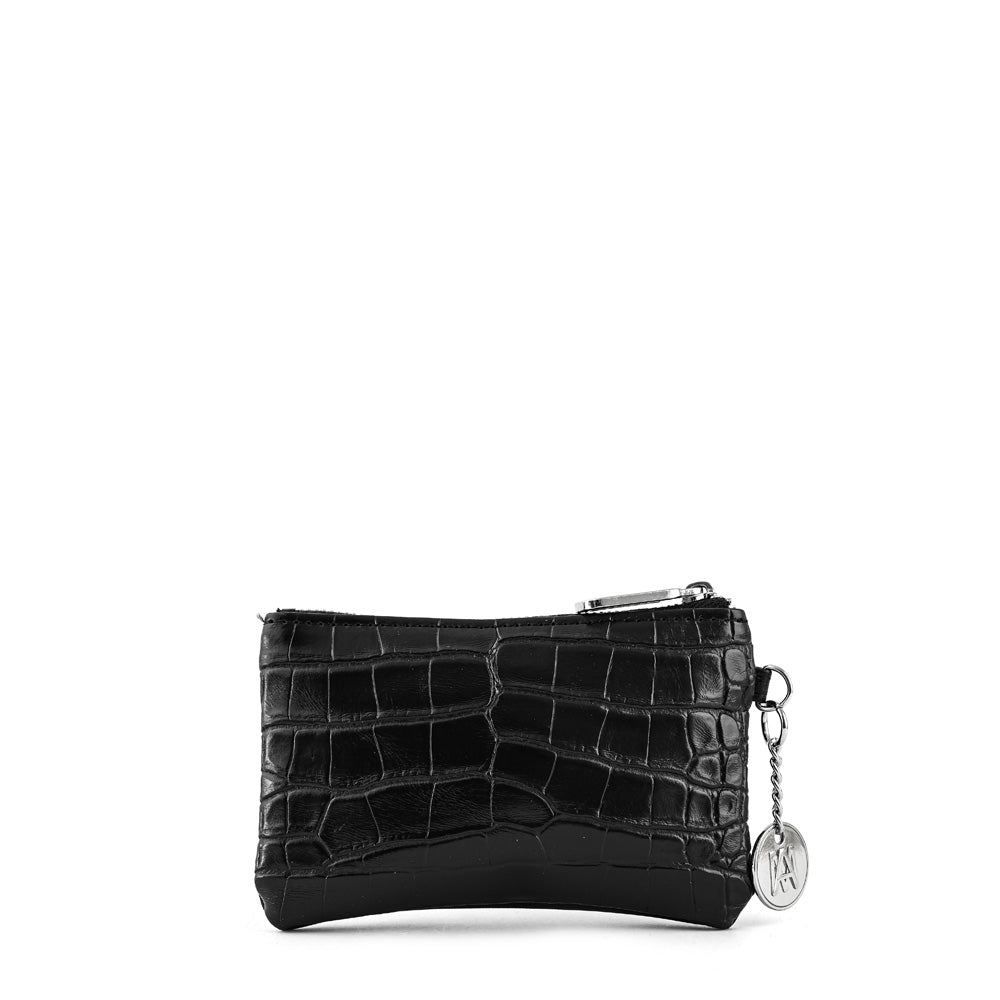 Monedero Rectangular Penelope Pequeña Negro