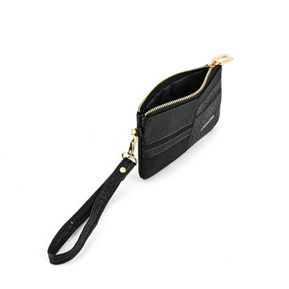 Monedero rectangular mariannel negro