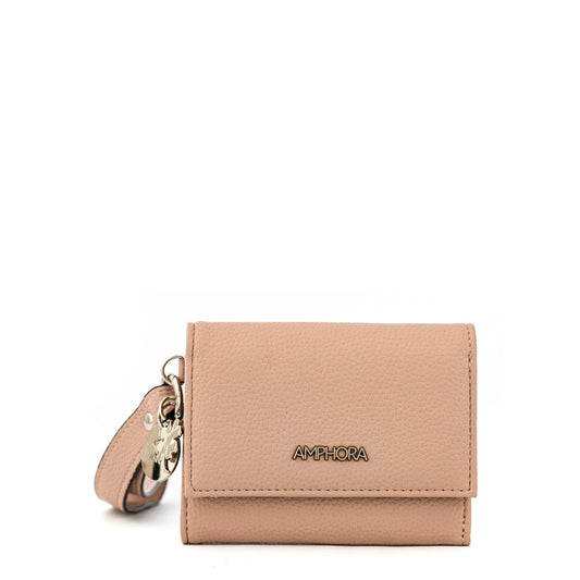 Billetera charms pequeña rosa viejo