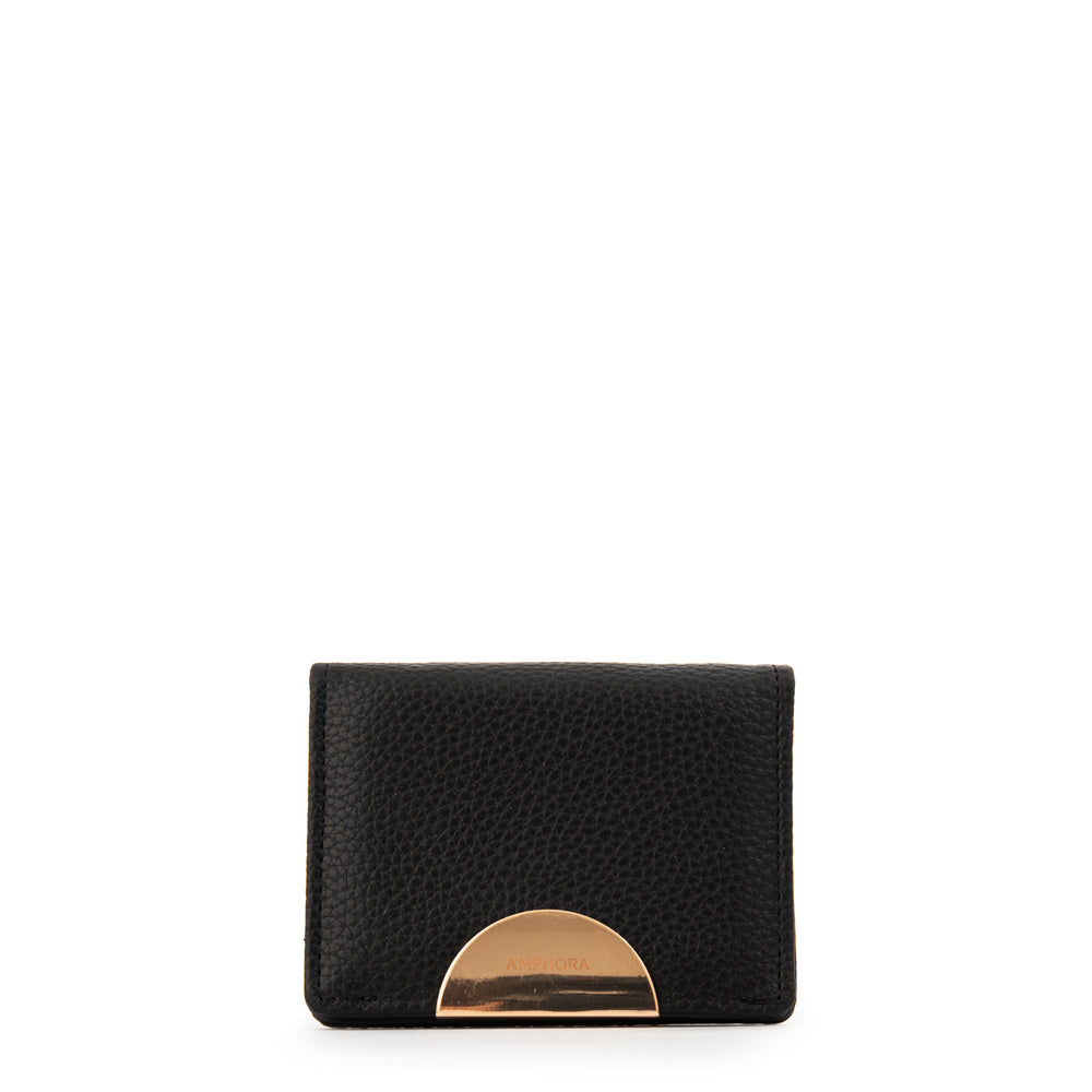 Tarjetero pequeña naty negro