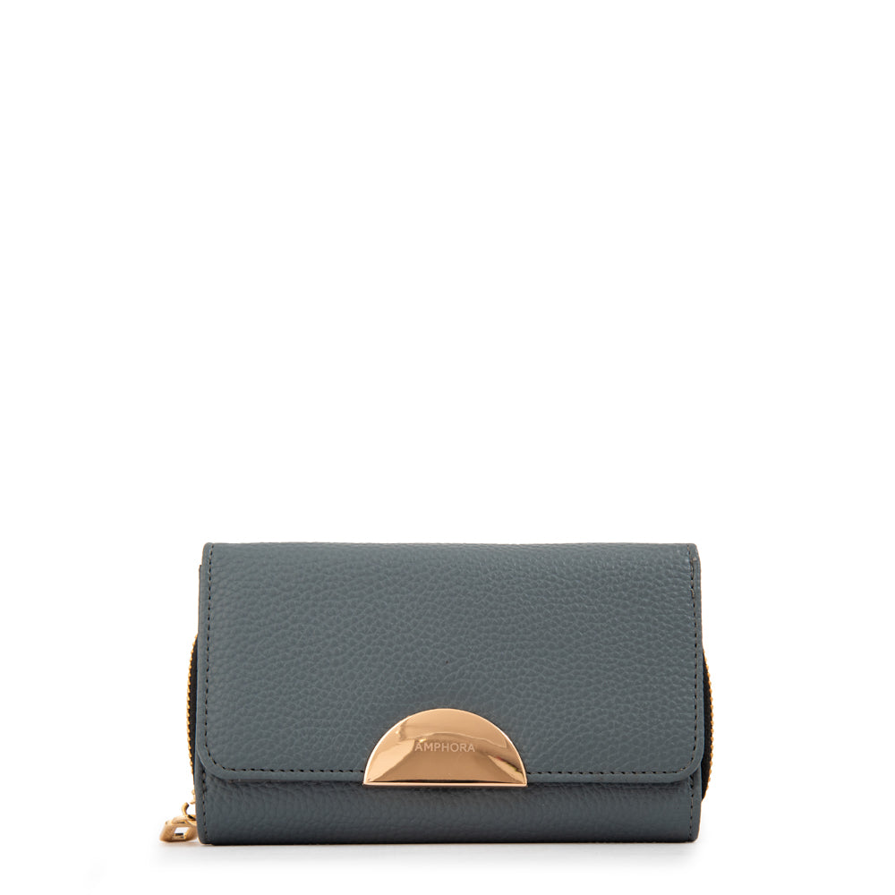 Billetera naty mediana denim