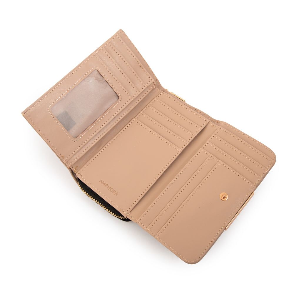 Billetera mediana naty rosa viejo