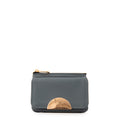 Monedero con bolsillo frontal naty pequeña denim