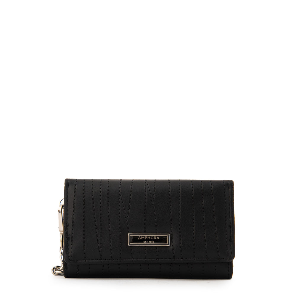 Billetera mediana guinea negro