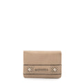 Tarjetero con bolsillo interior bissau pequeña beige
