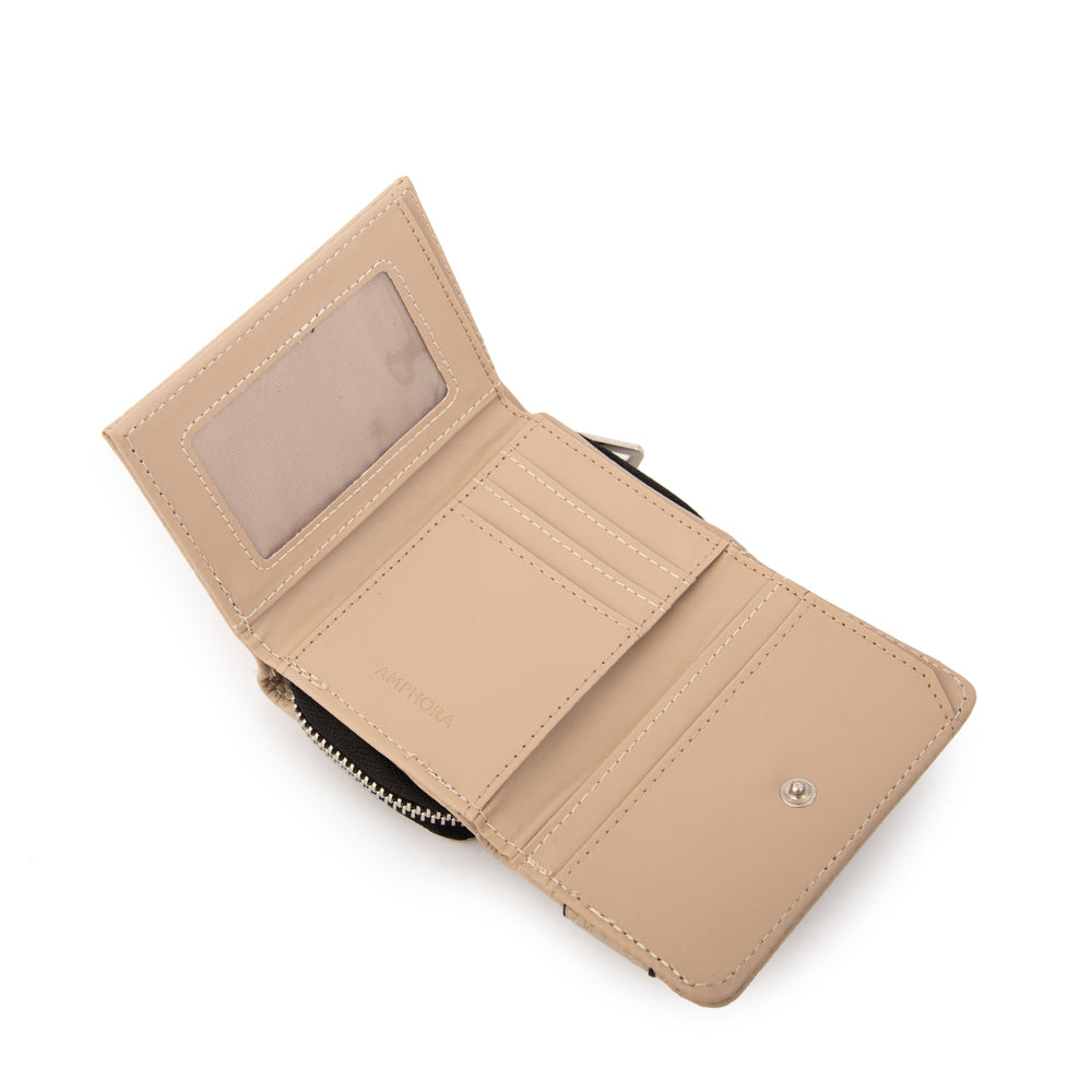 Billetera bissau pequeña beige