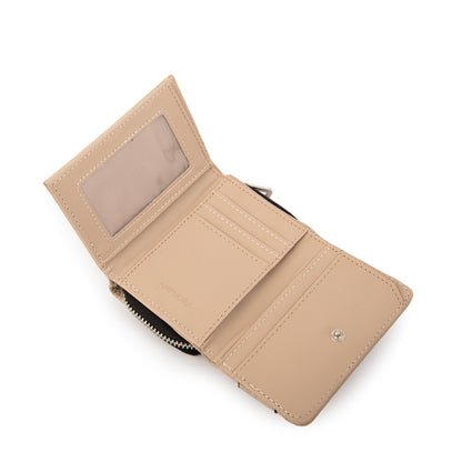 Billetera pequeña bissau beige
