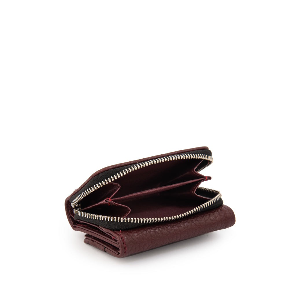 Billetera pequeña bissau burdeo