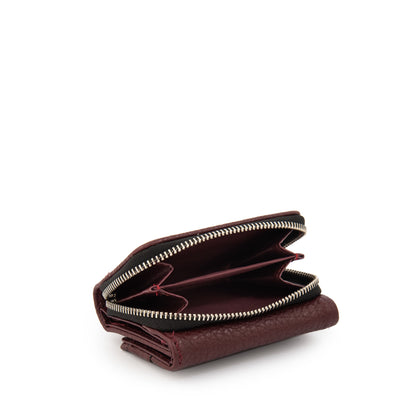 Billetera pequeña bissau burdeo