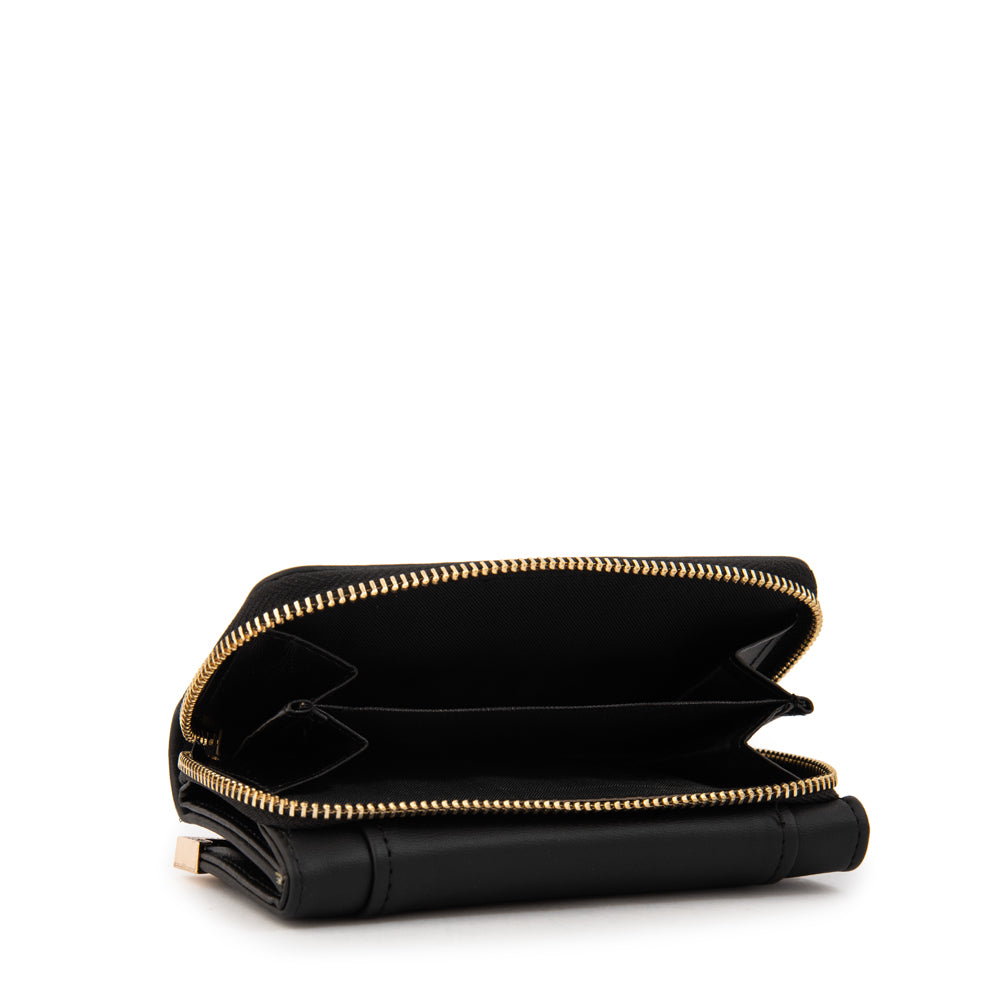 Billetera mediana corcega negro