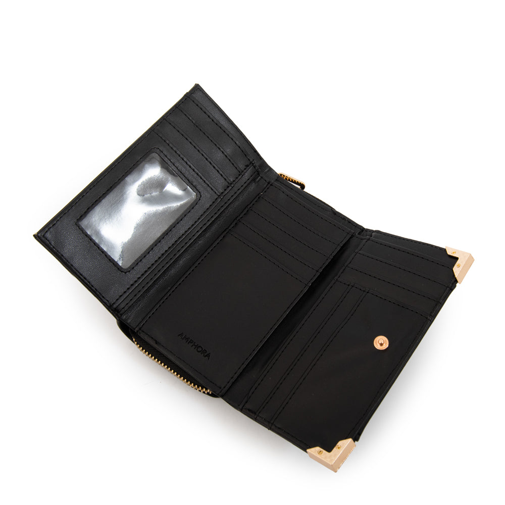 Billetera mediana corcega negro