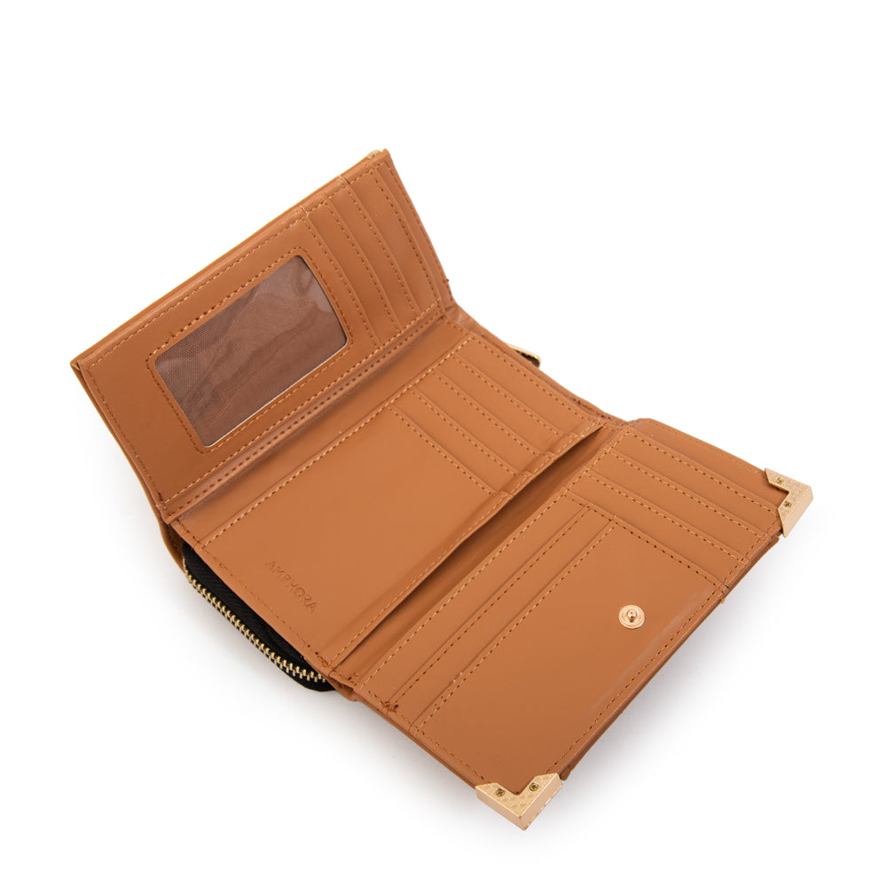 Billetera corcega mediana camel