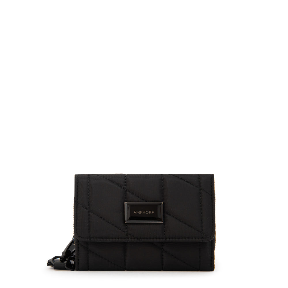 Billetera lucia mediana negro