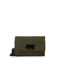 Billetera lucia mediana verde oliva