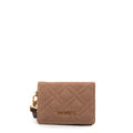 Tarjetero con bolsillo interior gambia pequeña beige oscuro