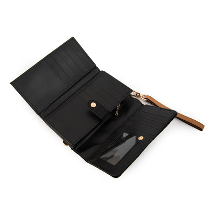 Billetera mediana gambia negro