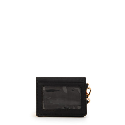 Tarjetero pequeña canada negro