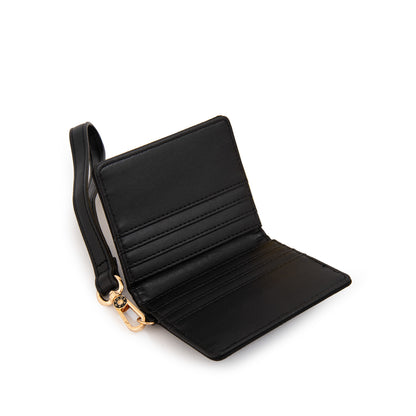 Tarjetero pequeña canada negro