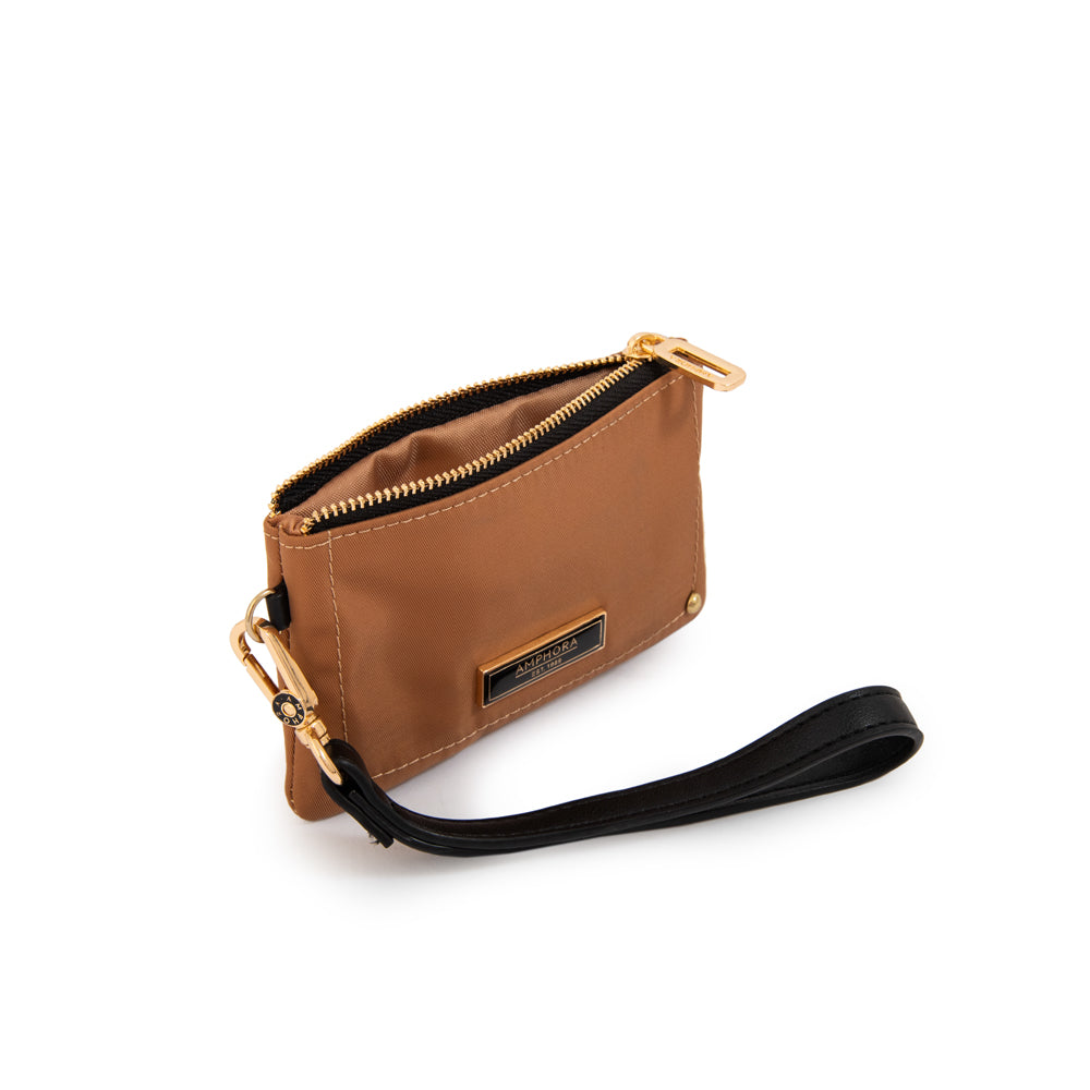 Monedero canada pequeña camel