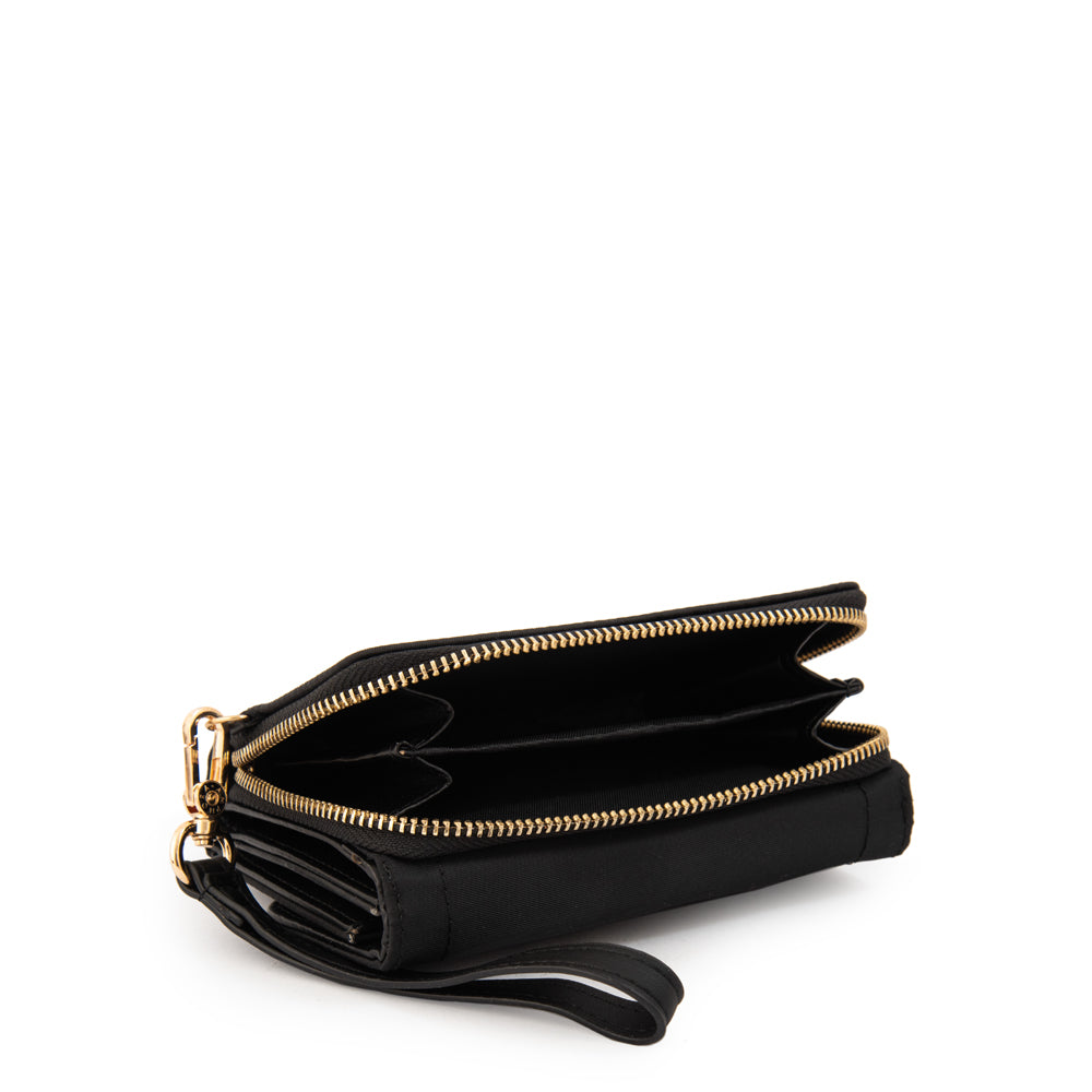 Billetera mediana canada negro