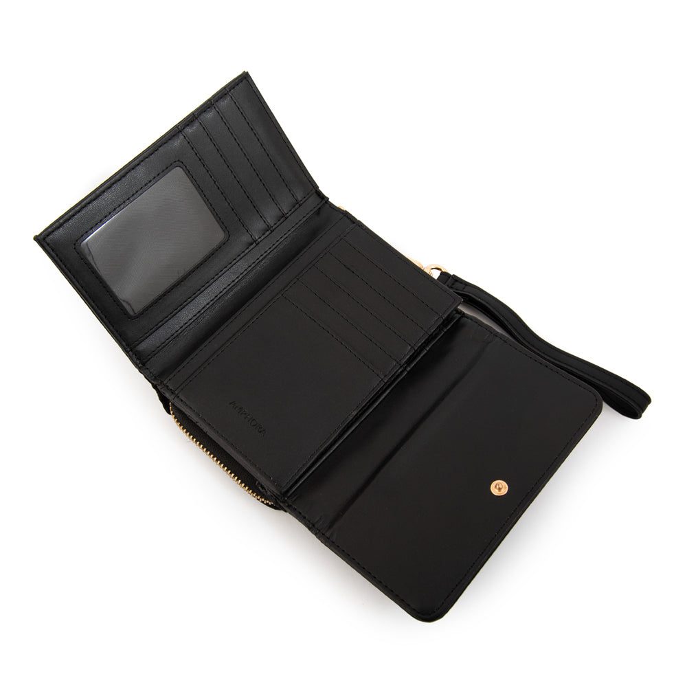 Billetera mediana canada negro