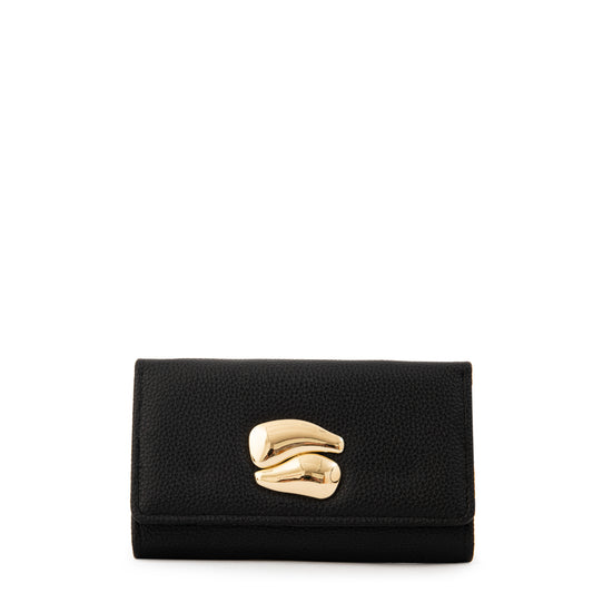 Billetera mediana lizet negro