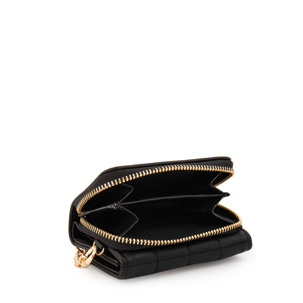 Billetera pequeña grecia negro