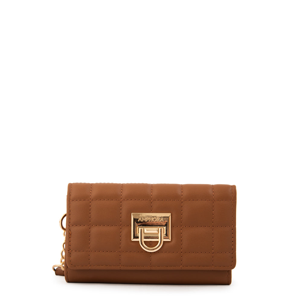 Billetera mediana grecia café