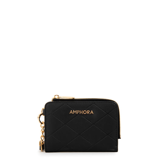 Billetera pequeña suiza negro