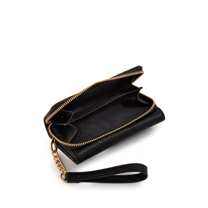 Billetera mediana suiza negro