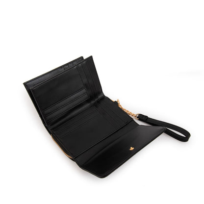 Billetera mediana suiza negro