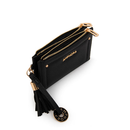 Billetera pequeña etiopia negro