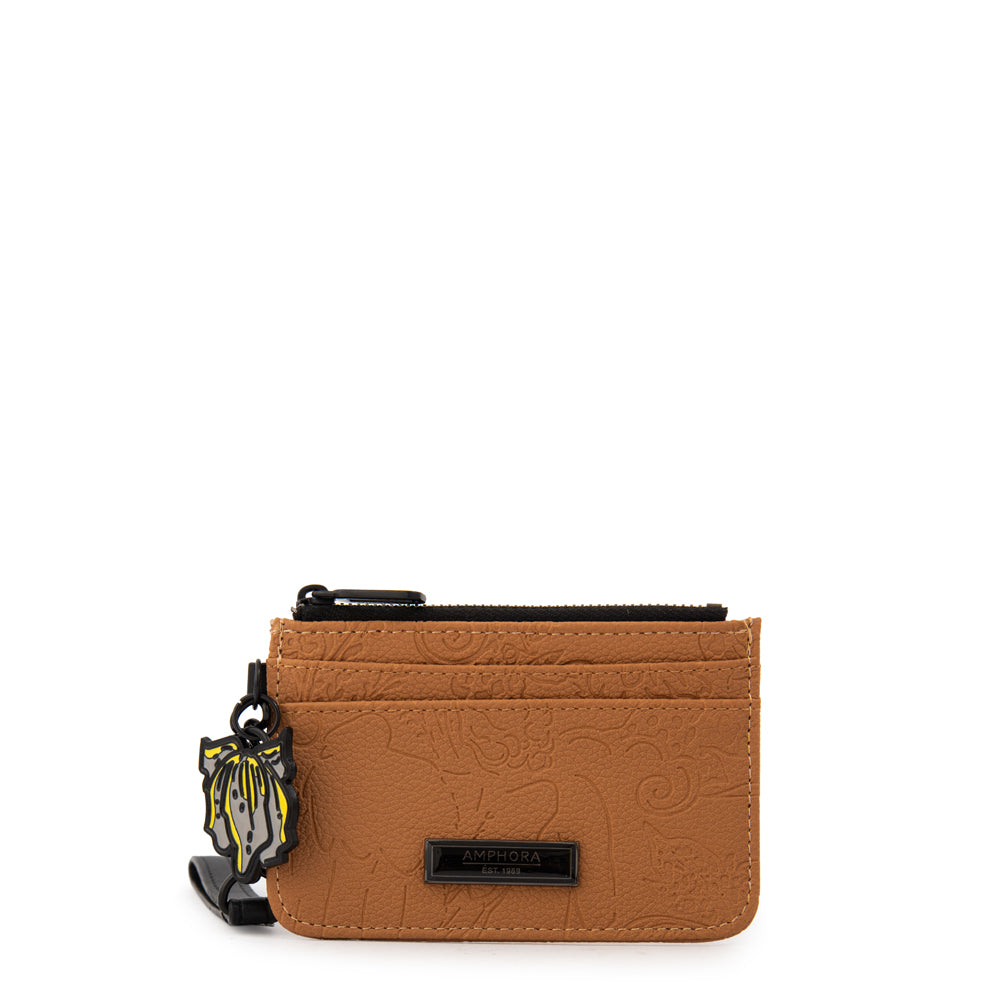 Monedero voyage pequeña camel