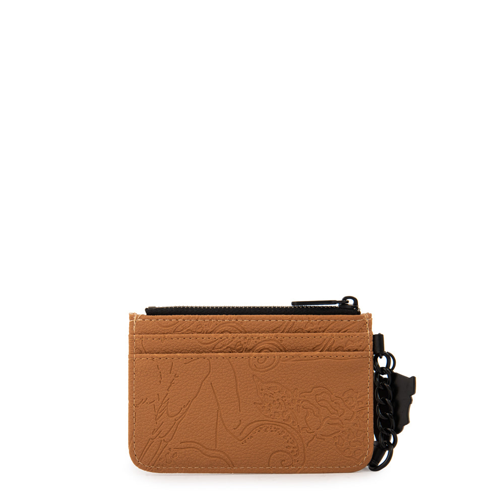 Monedero voyage pequeña camel