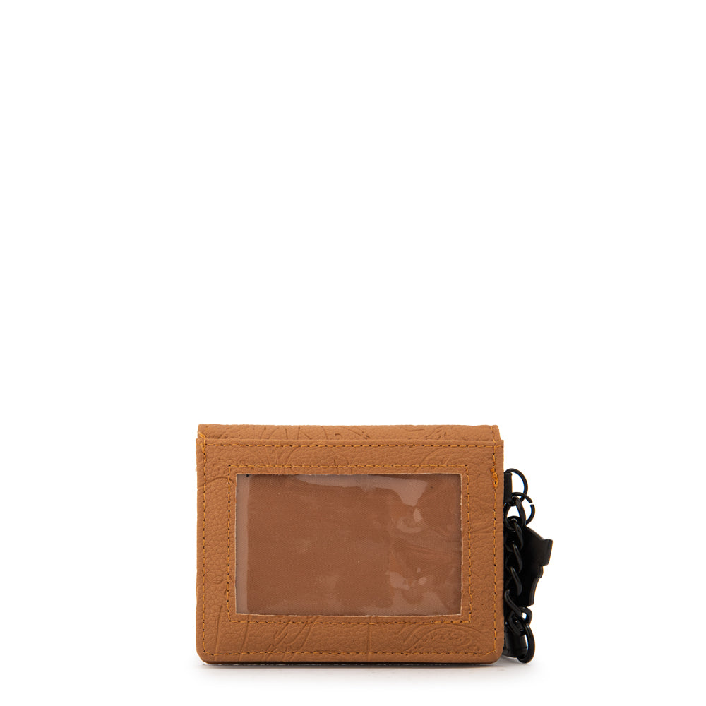 Tarjetero voyage pequeña camel