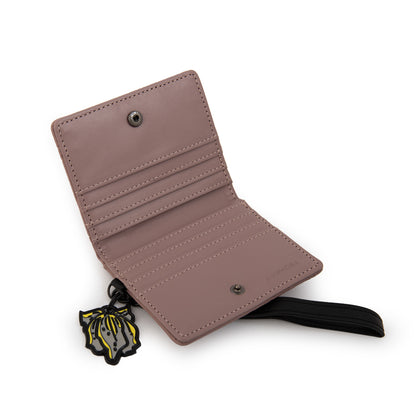 Tarjetero voyage pequeña rosa viejo