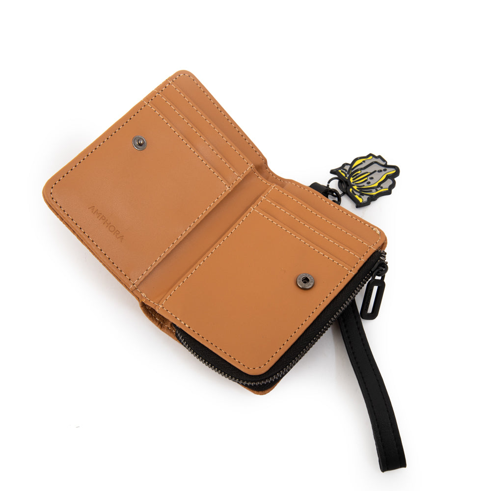 Billetera voyage pequeña camel