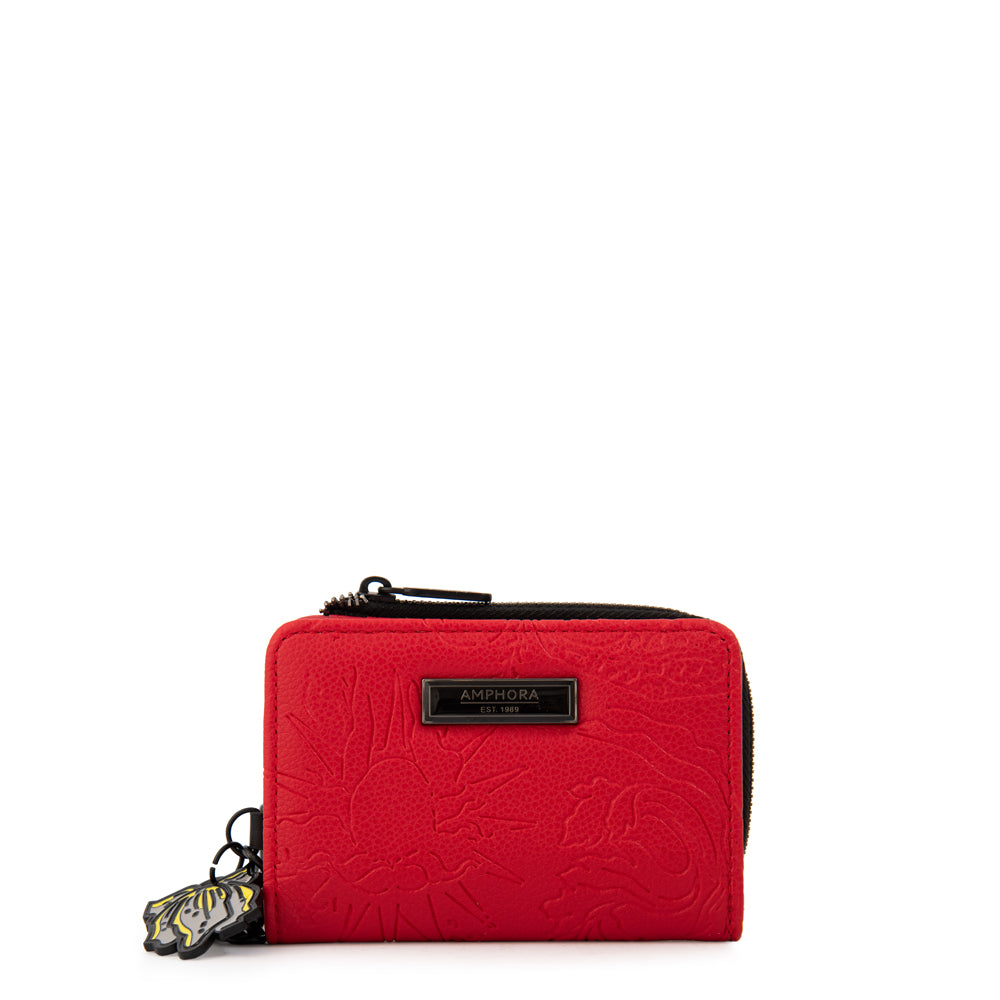 Billetera voyage pequeña rojo