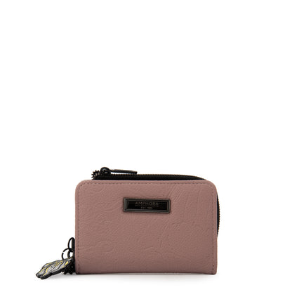 Billetera voyage pequeña rosa viejo