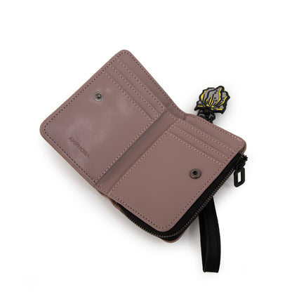 Billetera voyage pequeña rosa viejo