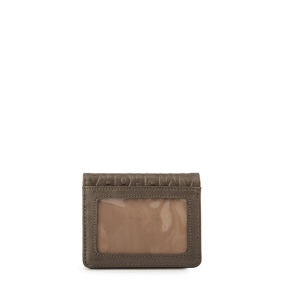 Tarjetero lydia pequeña plateado oscuro