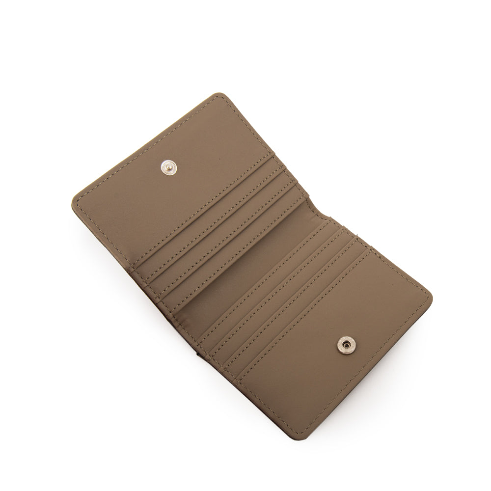 Tarjetero lydia pequeña plateado oscuro