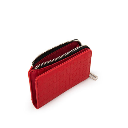 Billetera lydia pequeña rojo