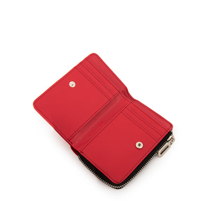 Billetera lydia pequeña rojo