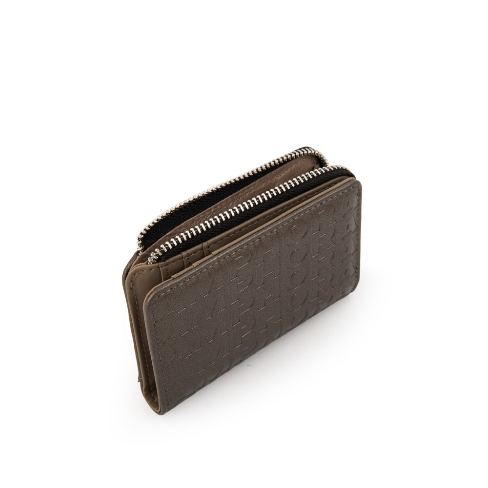 Billetera lydia pequeña plateado oscuro