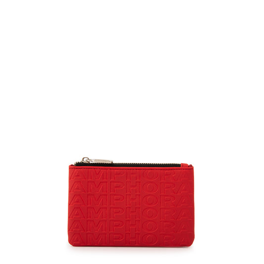 Monedero lydia pequeña rojo