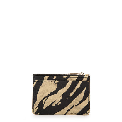 Tarjetero monedero katrio pequeña negro