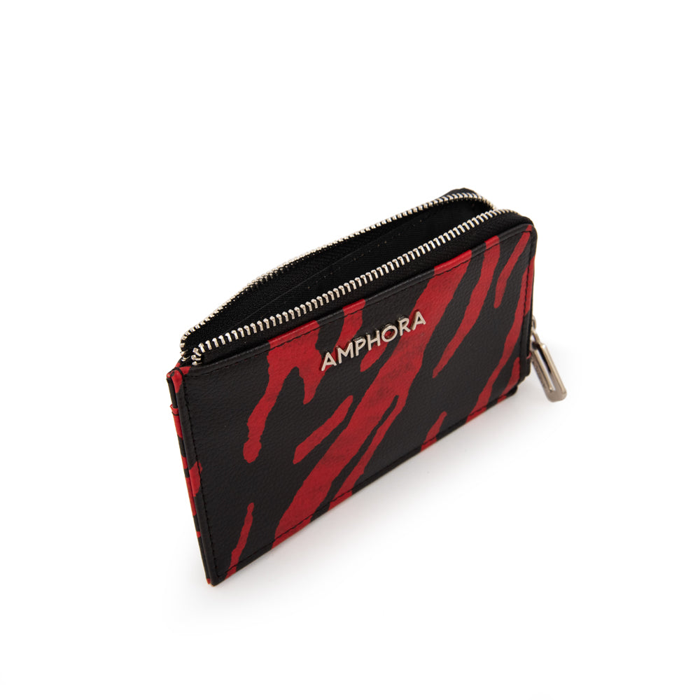 Billetera katrio pequeña rojo